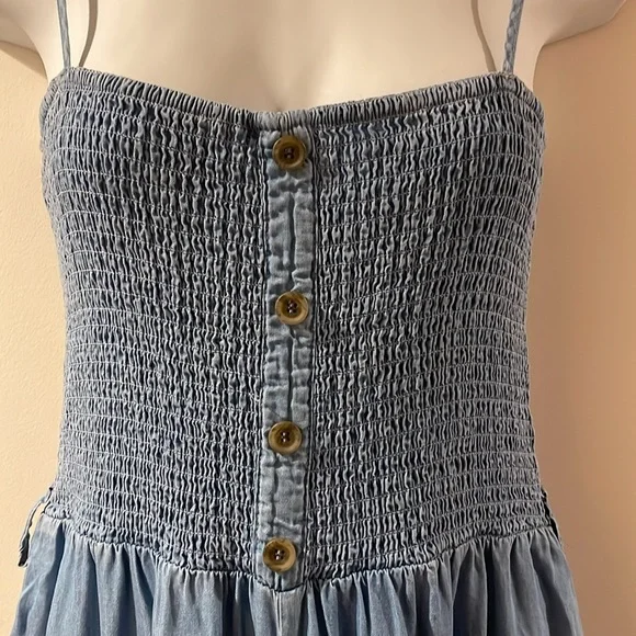 Wide leg summer jumpsuit - Picture 2 of 7